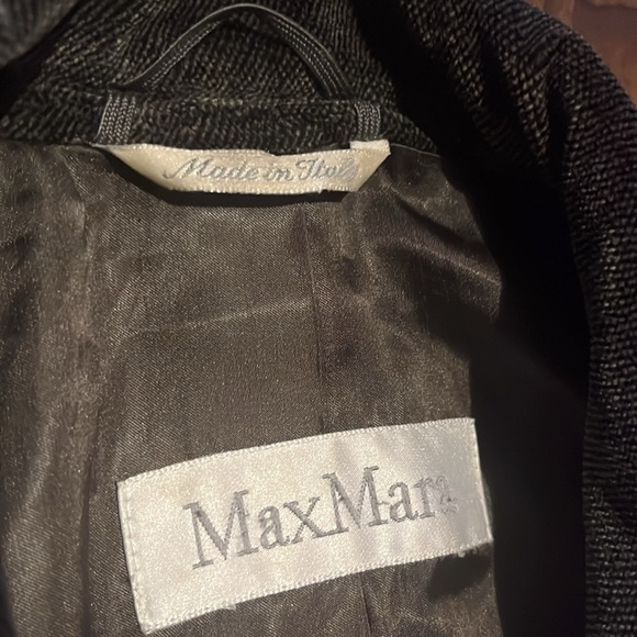 MaxMara vintage, herringbone, pure wool jacket - Picture 3 of 5